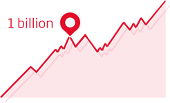 2015 - La capitalizzazione della societ&agrave; supera 1 miliardo di PLN.